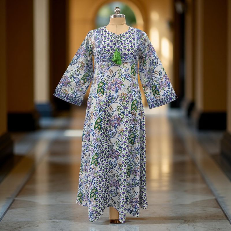 Cotton Jalabiya Dress Anaya 08