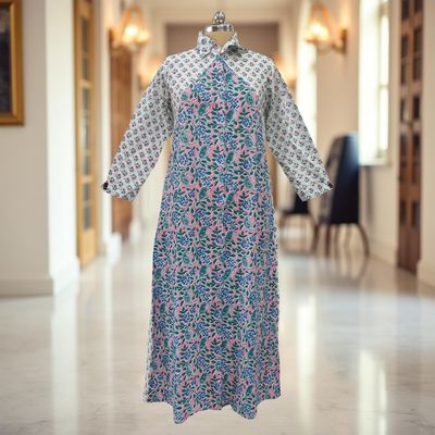 Cotton Jalabiya Dress Honey Crystal 06