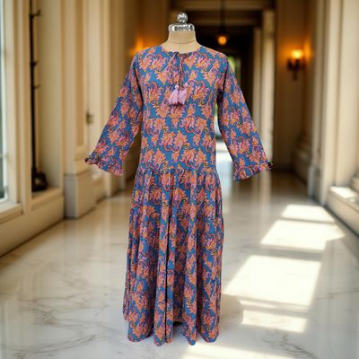 Cotton Jalabiya Dress Razia Crystal 03