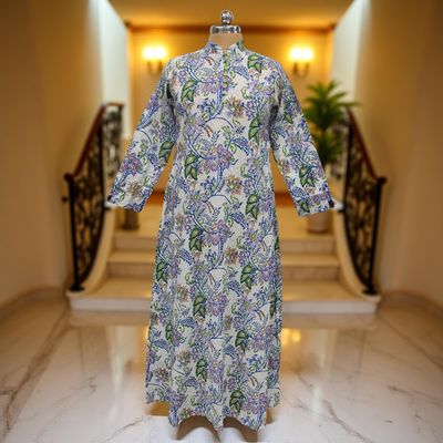 Cotton Jalabiya Dress Sofi Crystal 06