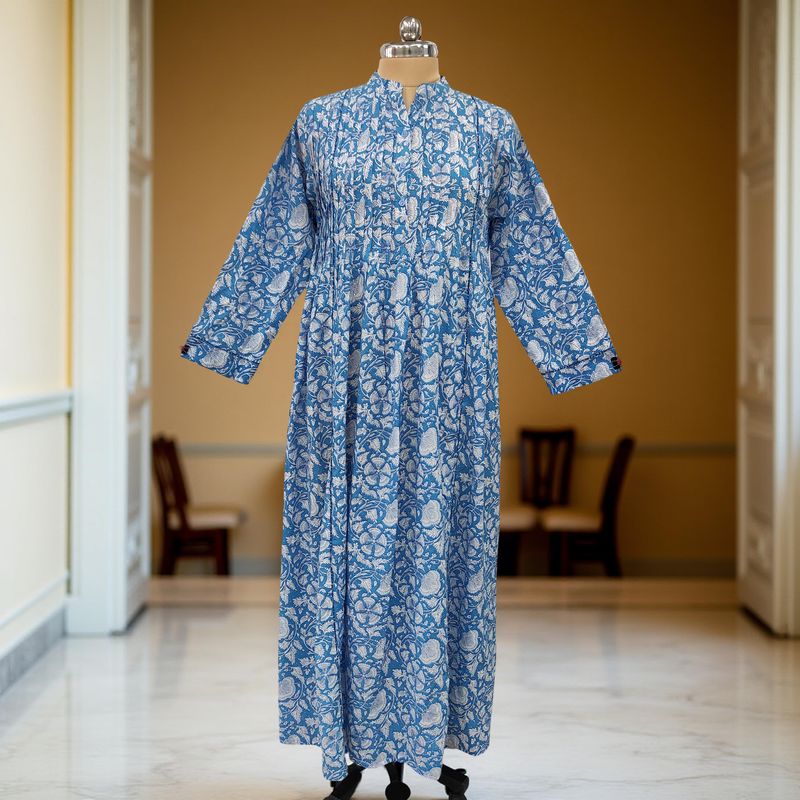 Cotton Jalabiya Dress Afra Crystal 06