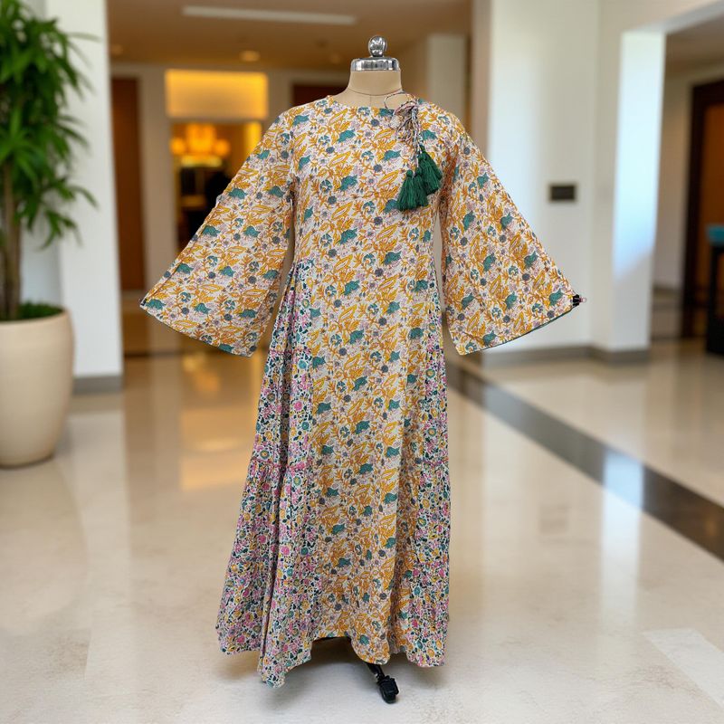 Cotton Jalabiya Dress Cindrella Crystal 02