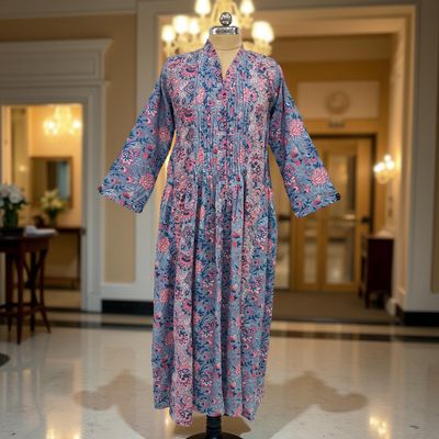 Cotton Jalabiya Dress Aqila Crystal 02