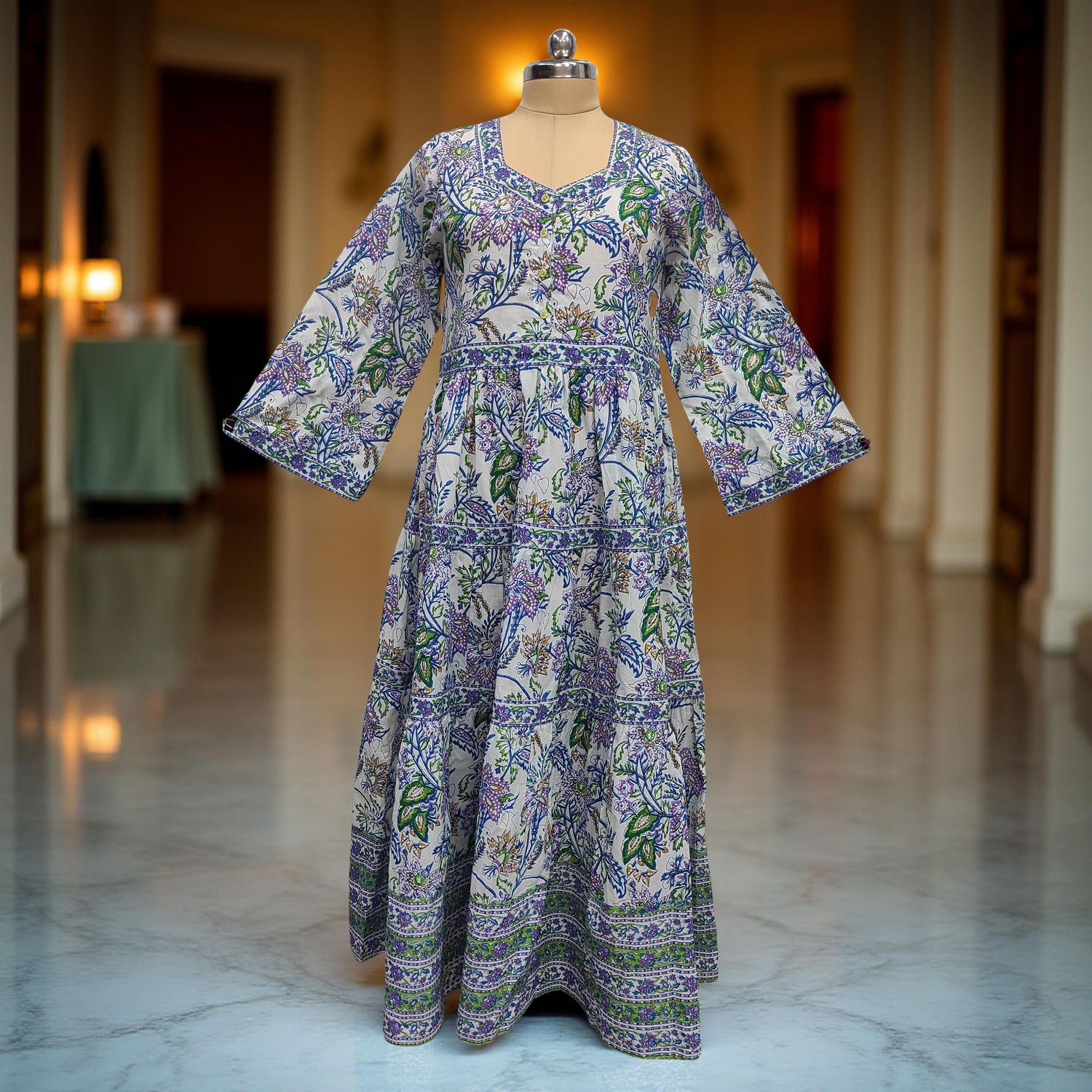Cotton Jalabiya Dress Huda 08