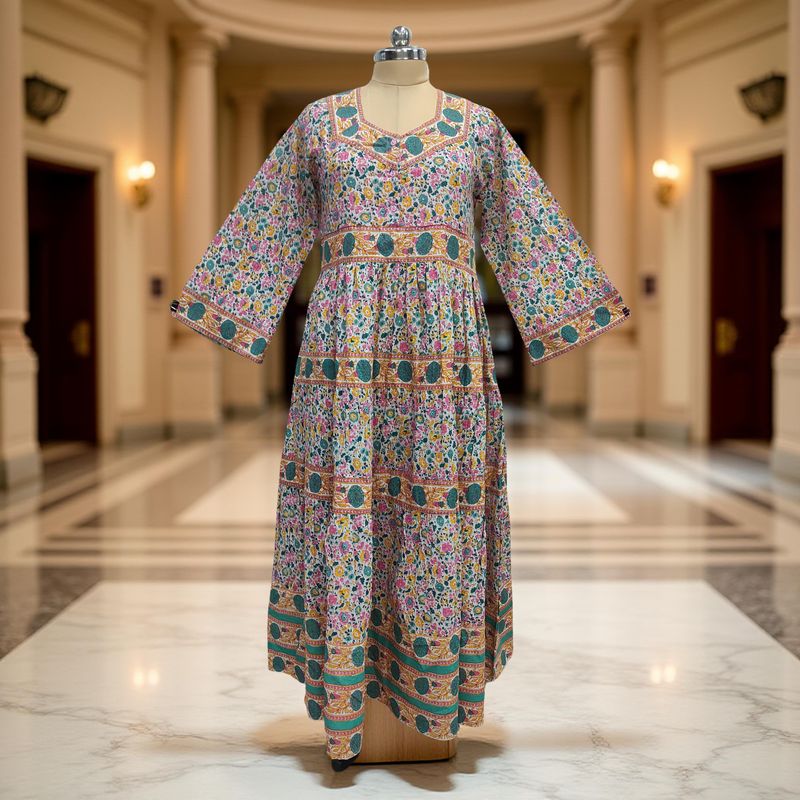 Cotton Jalabiya Dress Huda 02