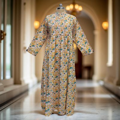Cotton Jalabiya Dress Afra 09