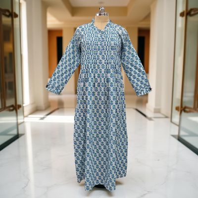 Cotton Jalabiya Dress Sparrow 08