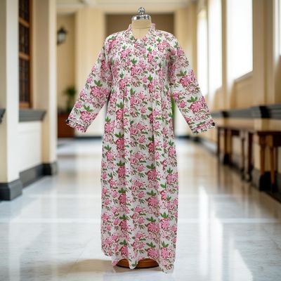 Cotton Jalabiya Dress Sparrow 07