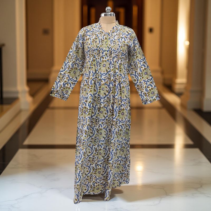 Cotton Jalabiya Dress Sparrow Crystal 02