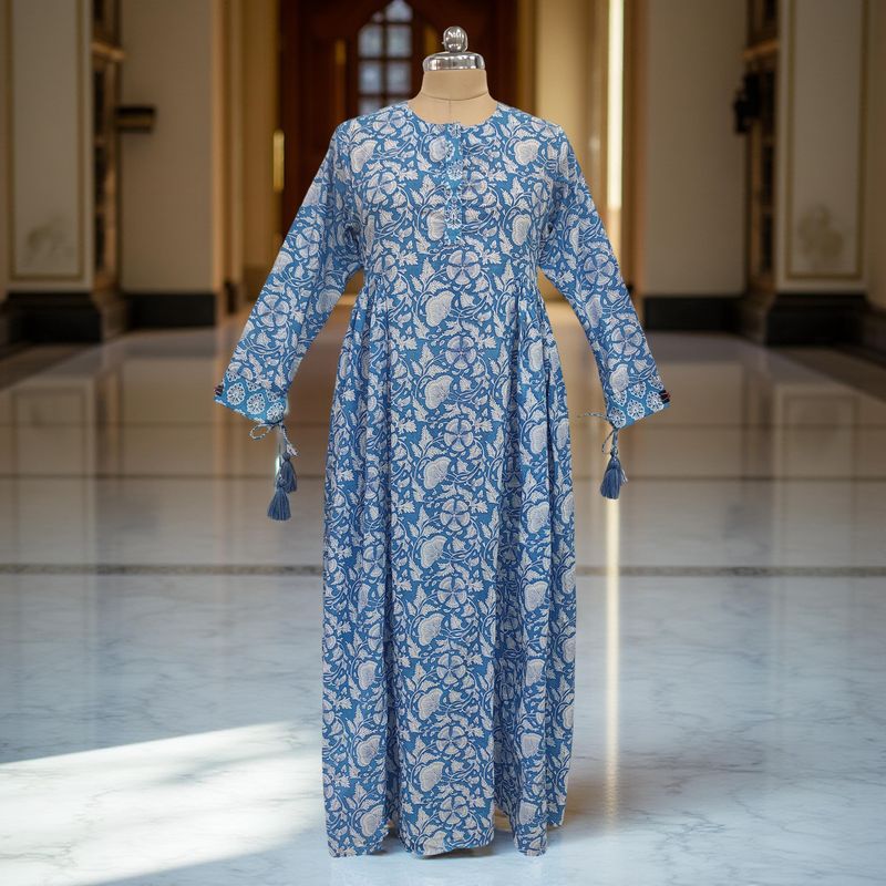 Cotton Jalabiya Dress Jasmine 01
