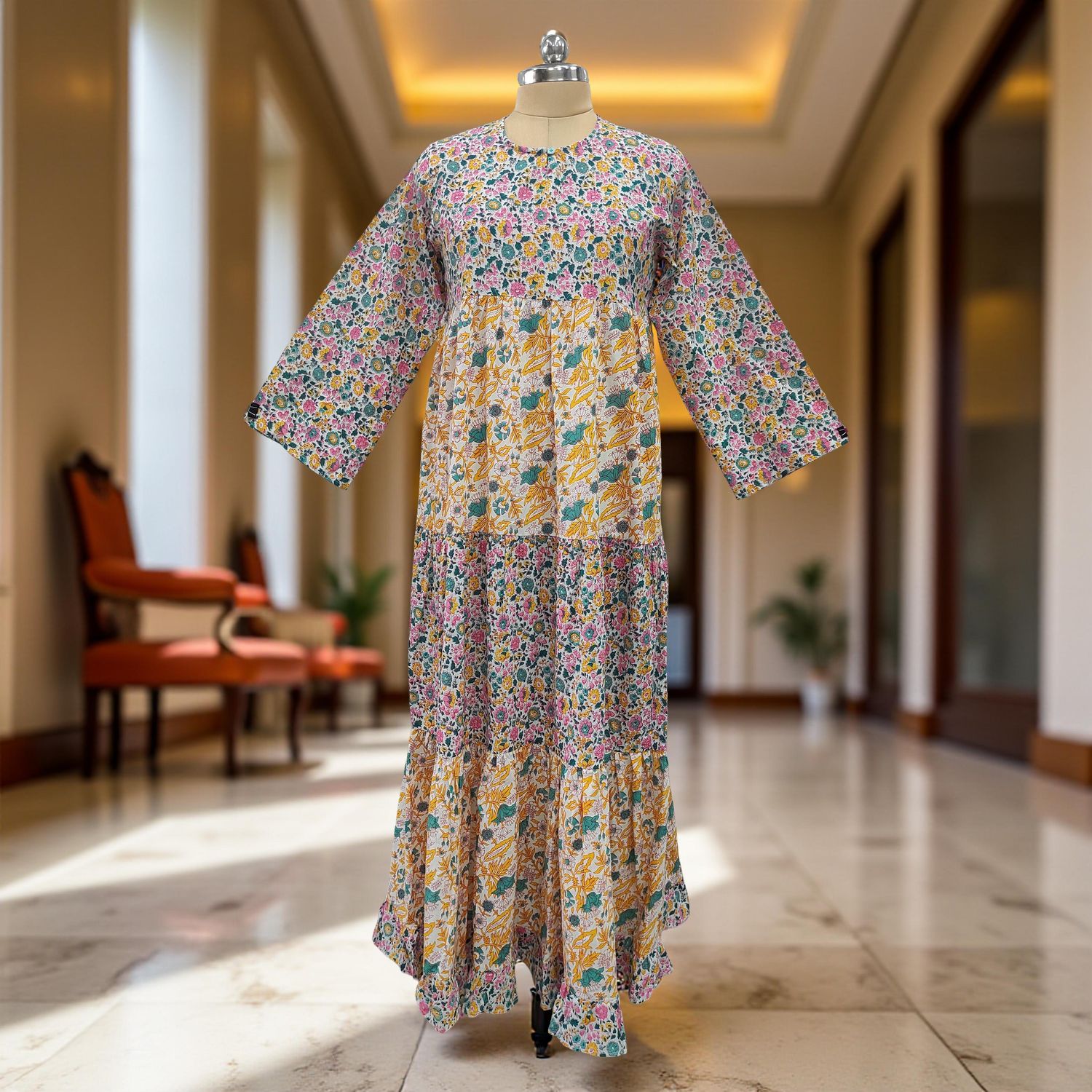 Cotton Jalabiya Dress Layla 09