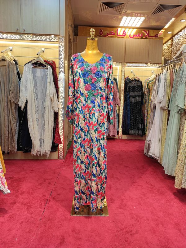 S/M Hareer Khayaat Mukhawar Ready to wear 56&quot;Long