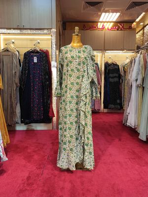 S/M Princess Printed Cotton Dress 57&quot; Jalabiya