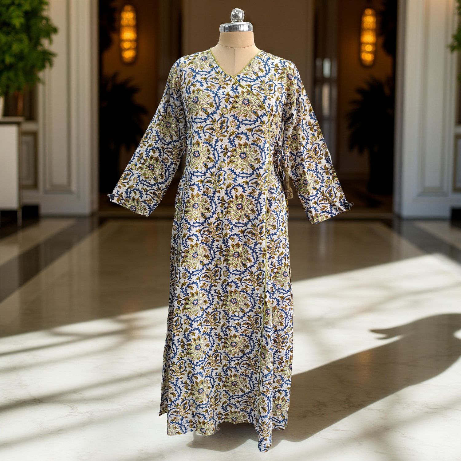 Cotton Jalabiya Dress Qifa Crystal 02