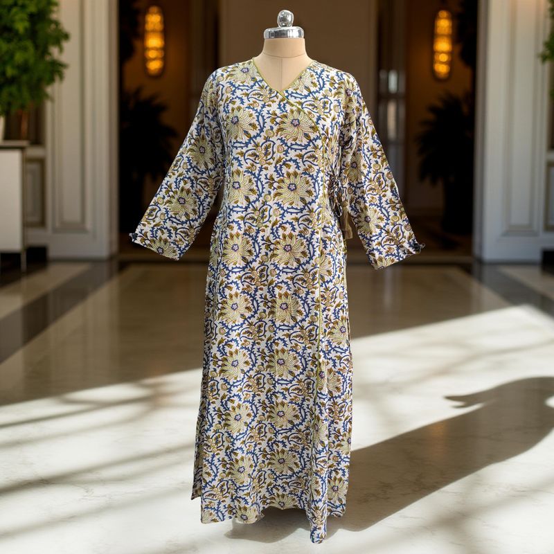 Cotton Jalabiya Dress Qifa Crystal 02