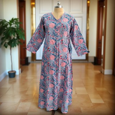 Cotton Jalabiya Dress Qifa Crystal 07