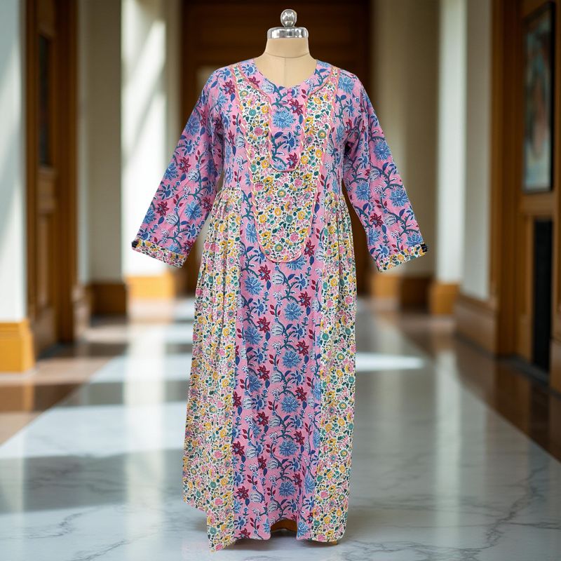 Cotton Jalabiya Dress Suf 02