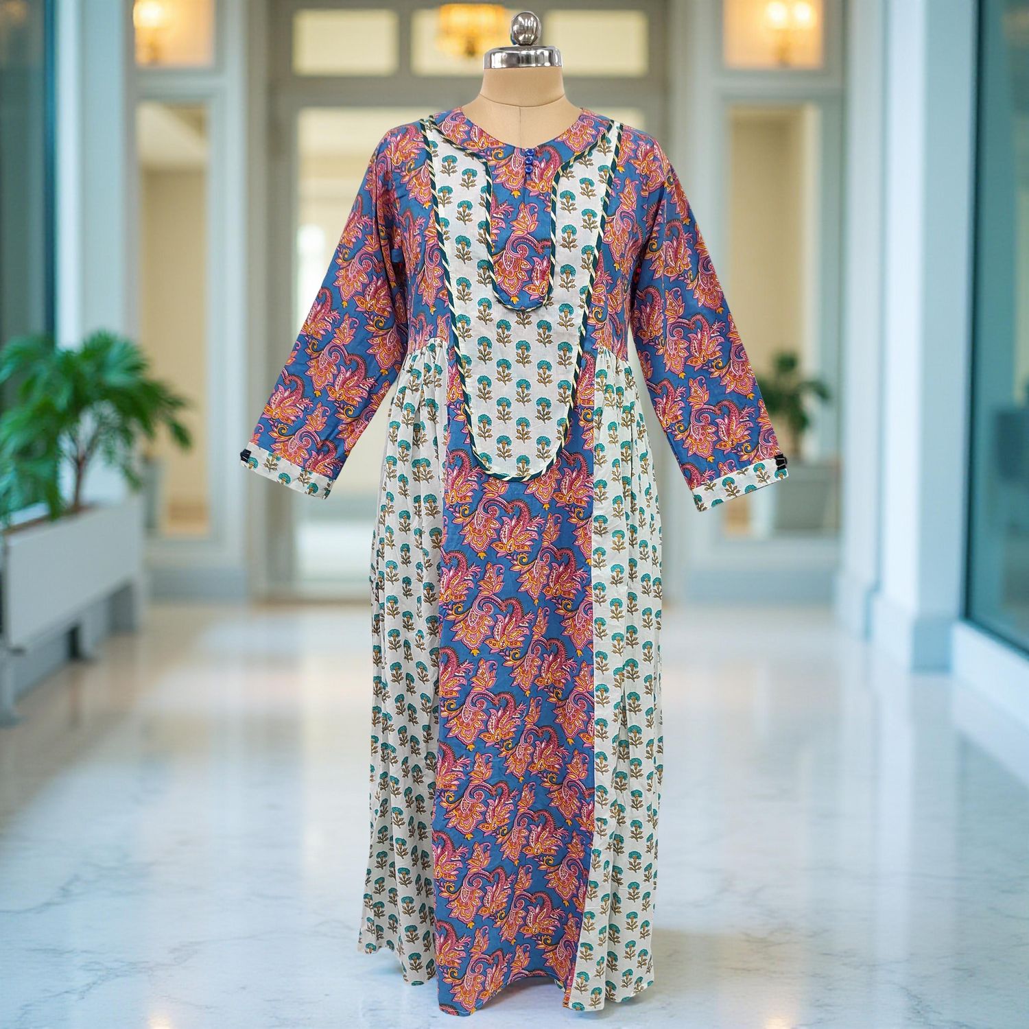 Cotton Jalabiya Dress Suf 09