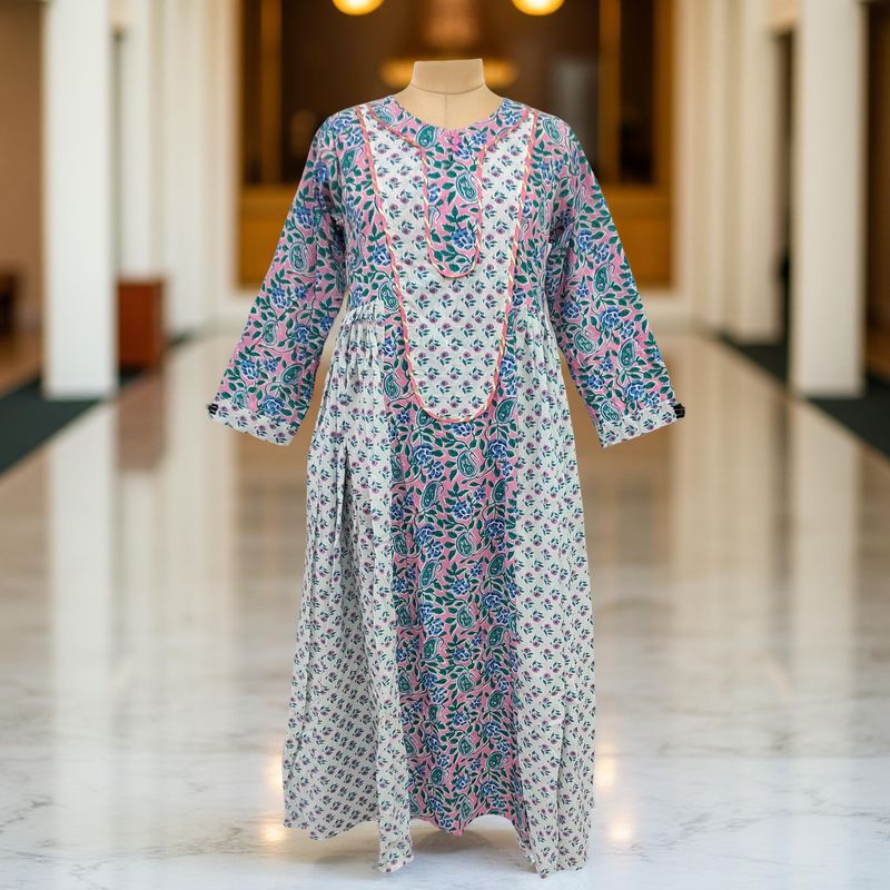 Cotton Jalabiya Dress Suf 07