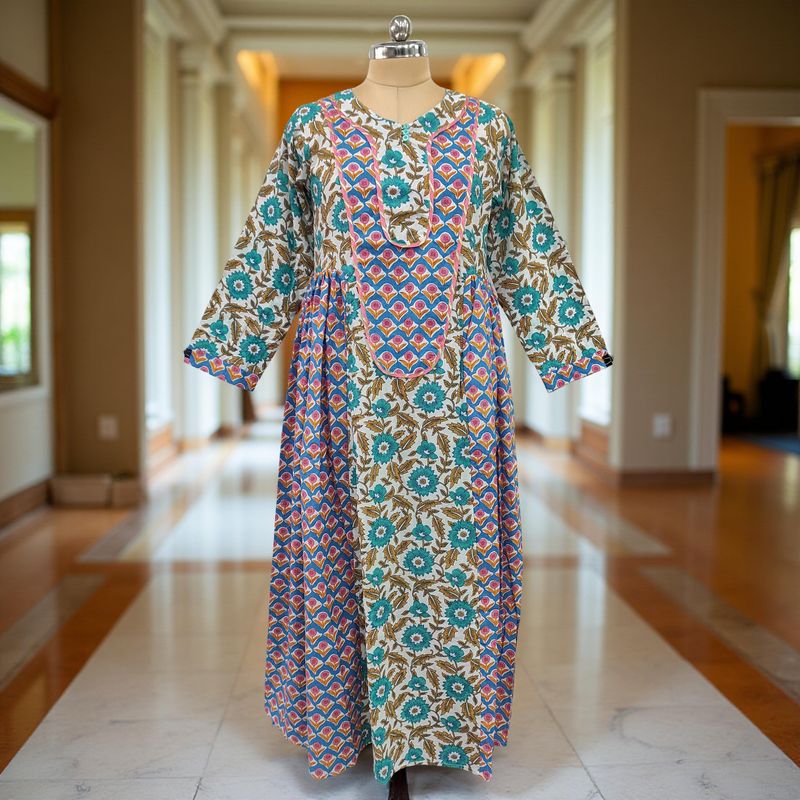 Cotton Jalabiya Dress Suf 08