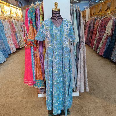Rahaf Crystal L/XL cotton jalabiya 