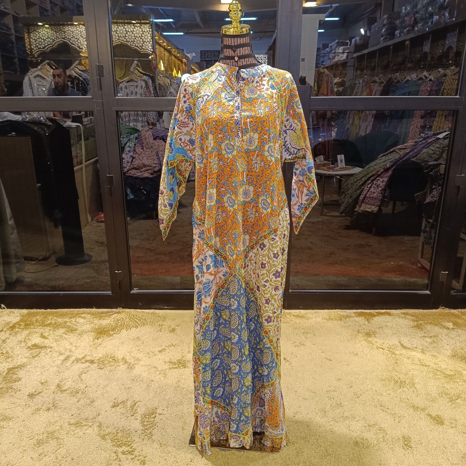 Takisha L/XL Crystal cotton jalabiya
