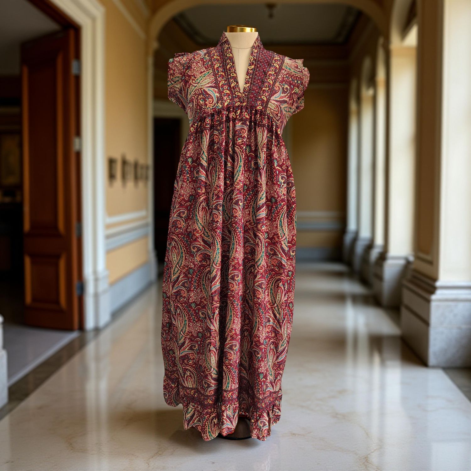 Cotton Jalabiya Dress Amani Silk 07