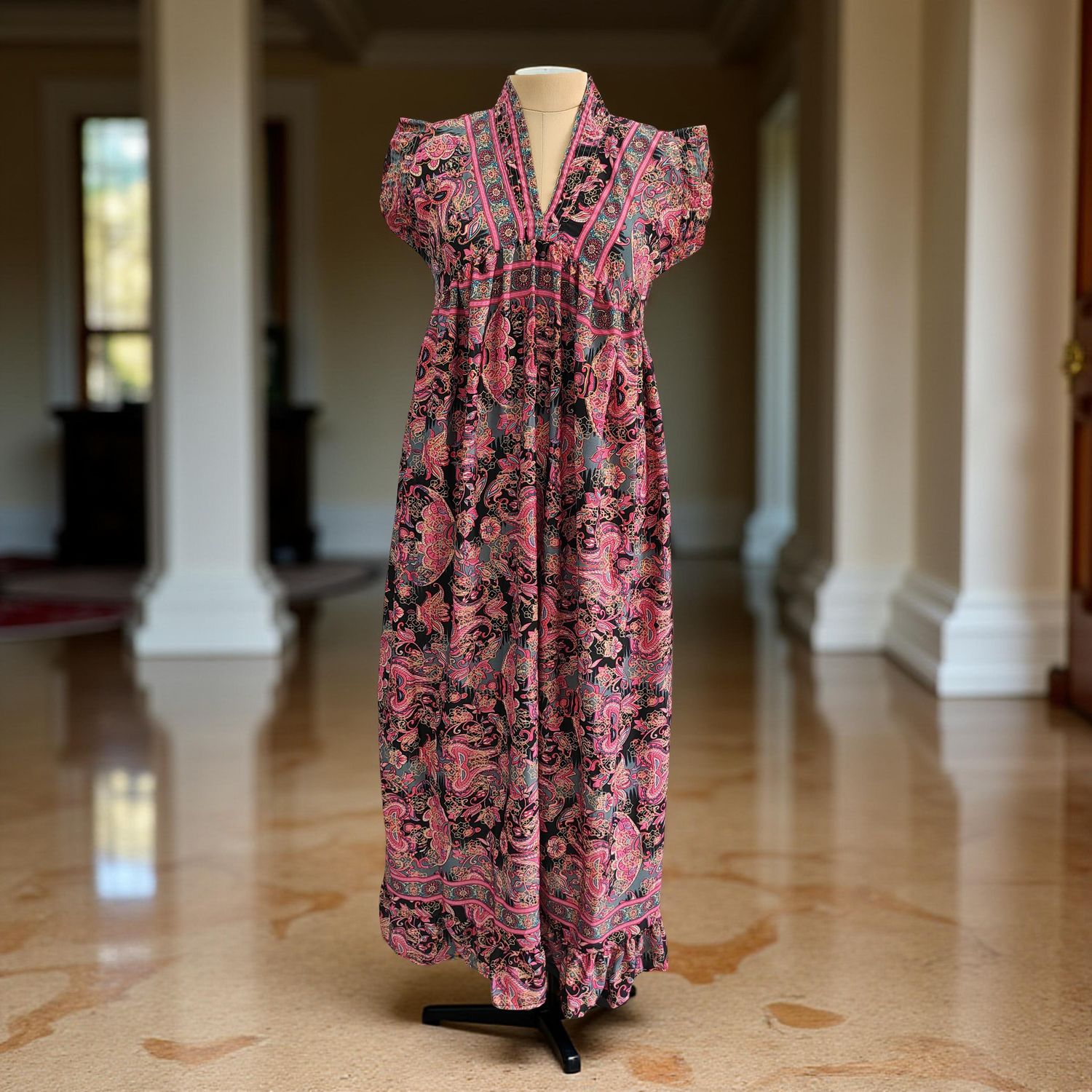 Cotton Jalabiya Dress Amani Silk 09