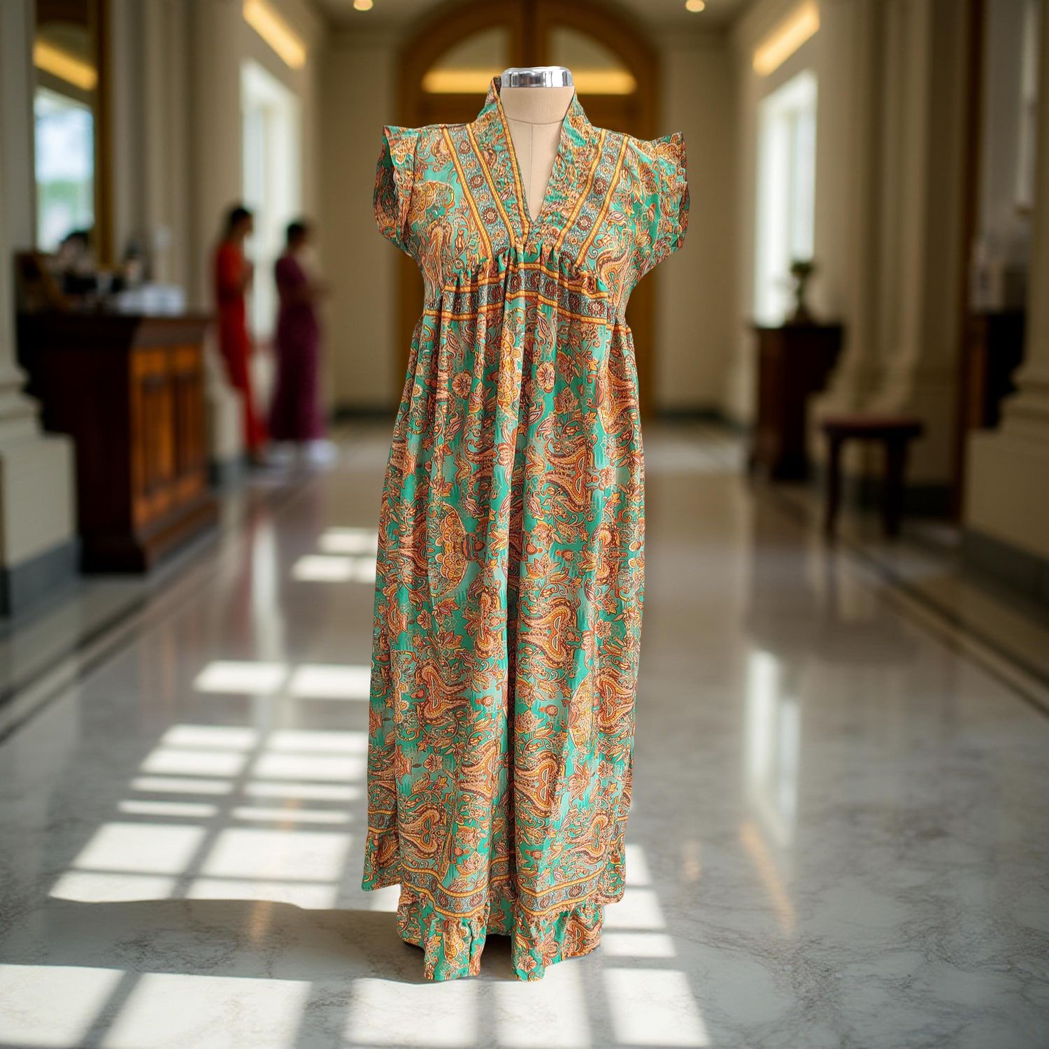 Cotton Jalabiya Dress Amani Silk 04