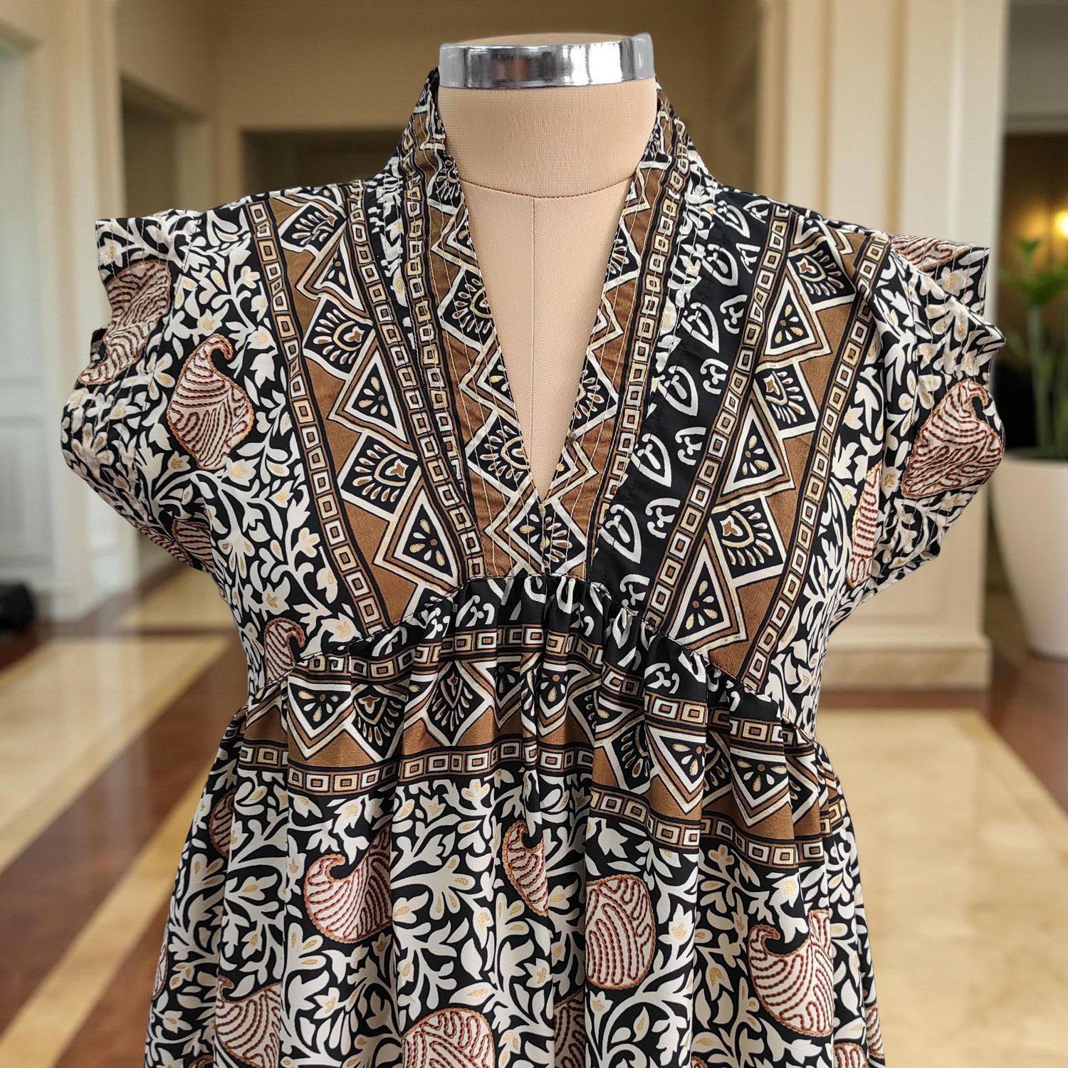 Cotton Jalabiya Dress Amani Silk 08