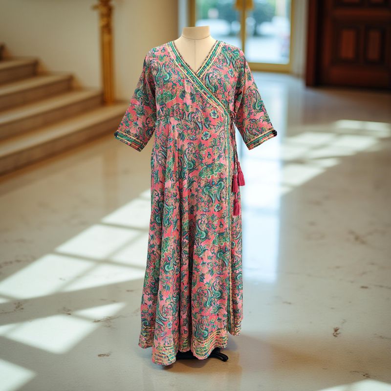 Silk Jalabiya Dress Priam Silk 03