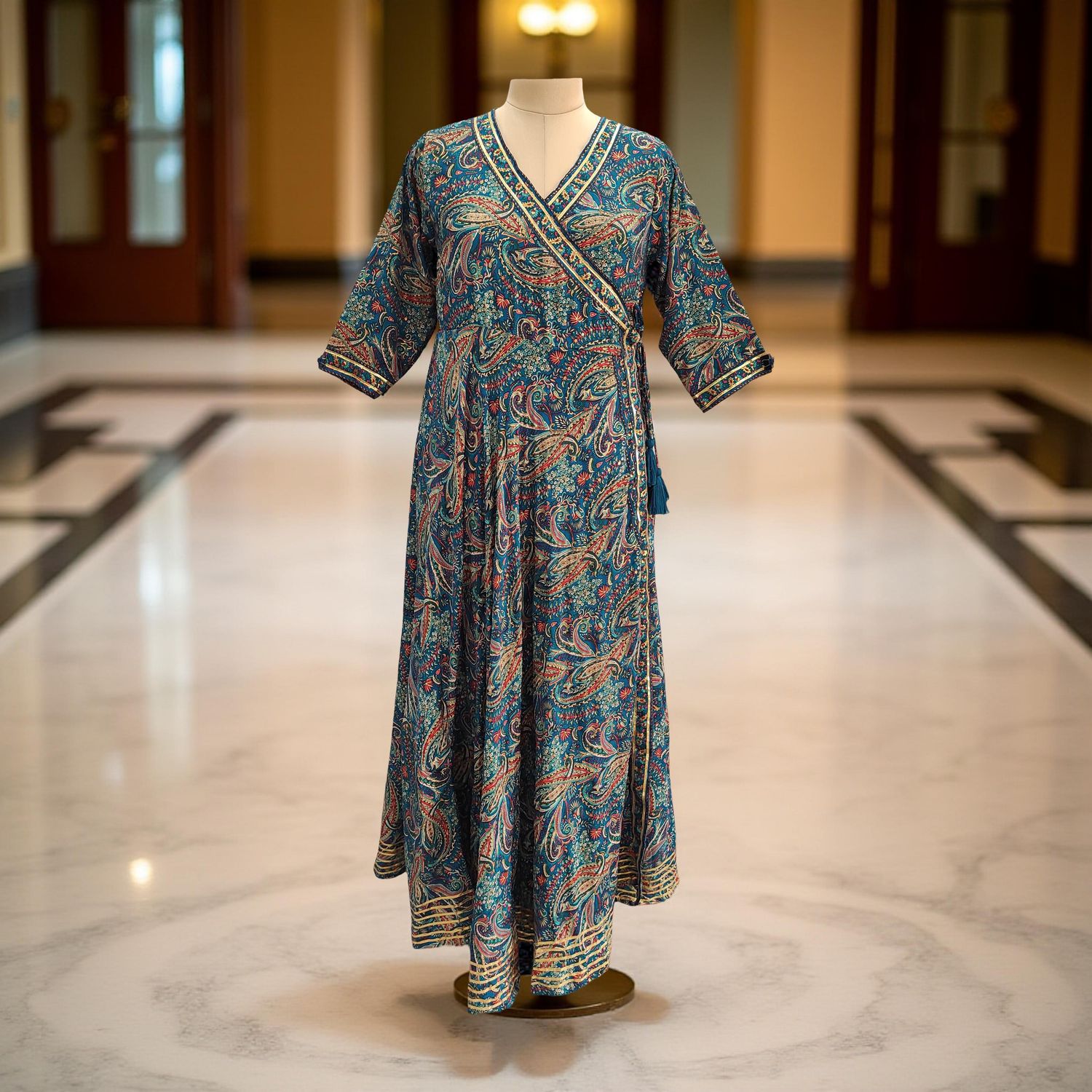 Silk Jalabiya Dress Priam Silk 10