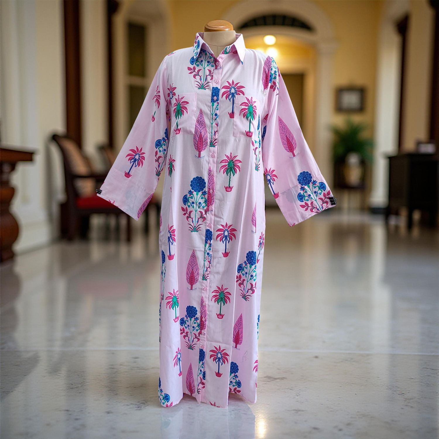 Rayon Jalabiya Dress AV06