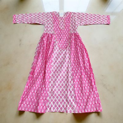 12-13  years Suf Cotton Dress 50&quot; Long Jalabiya