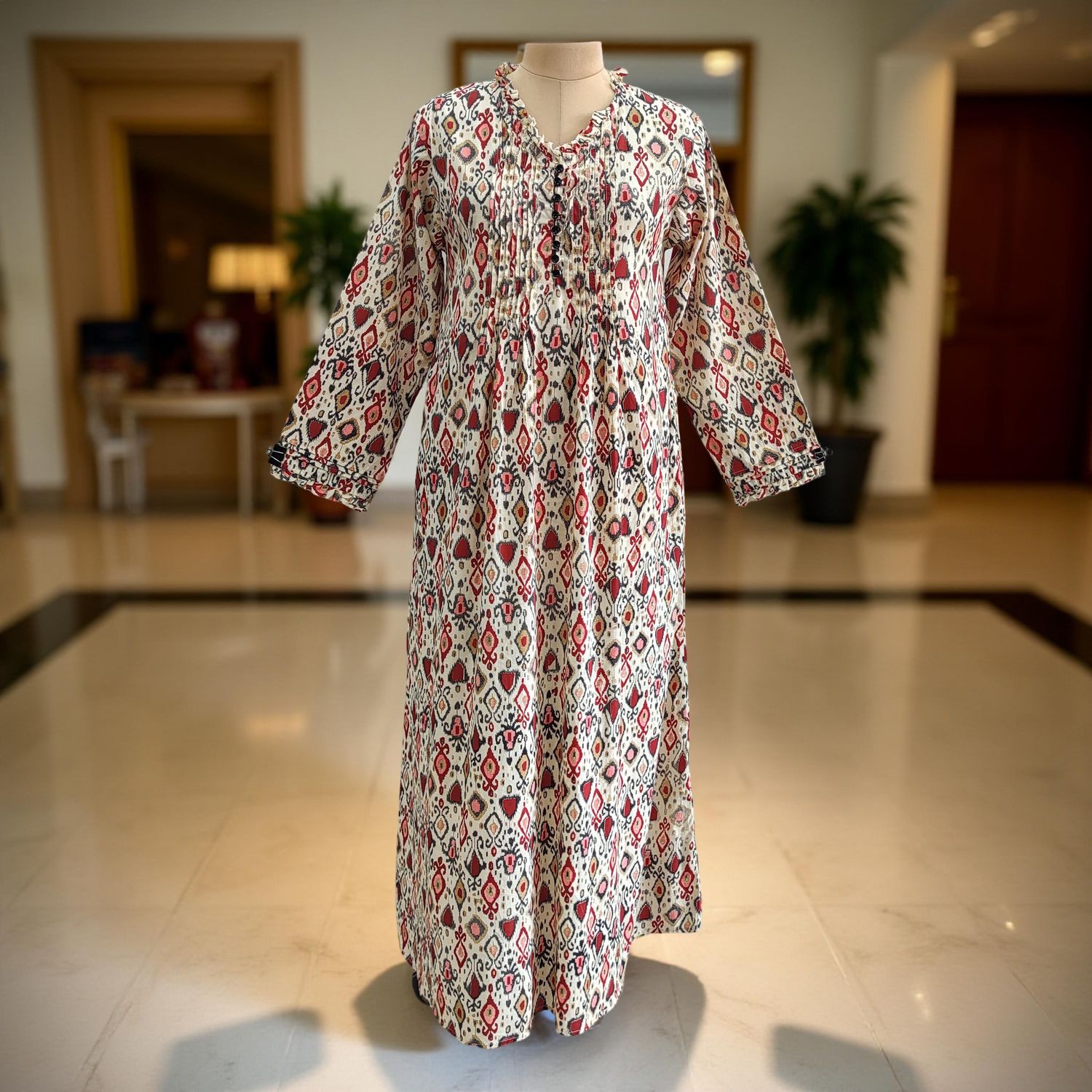 Cotton Jalabiya Dress Sparrow 07 New