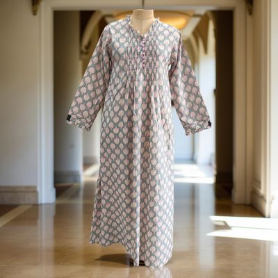 Cotton Jalabiya Dress Sparrow 08 New