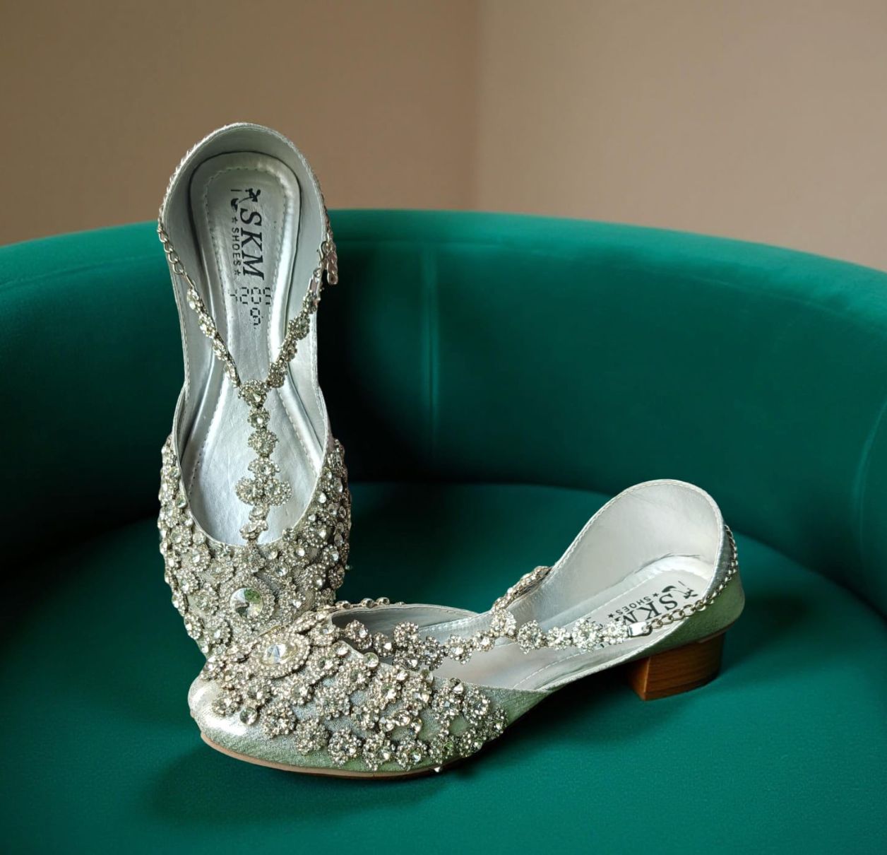 Silver Handcrafted Indian Style Sandals