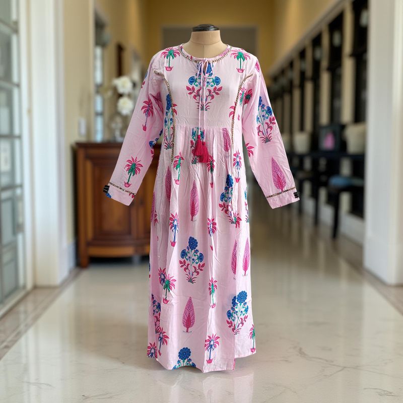 Rayon Jalabiya Dress Alaya 04