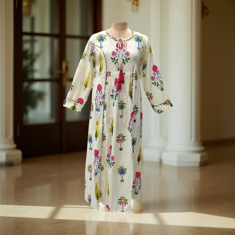 Rayon Jalabiya Dress Alaya 01