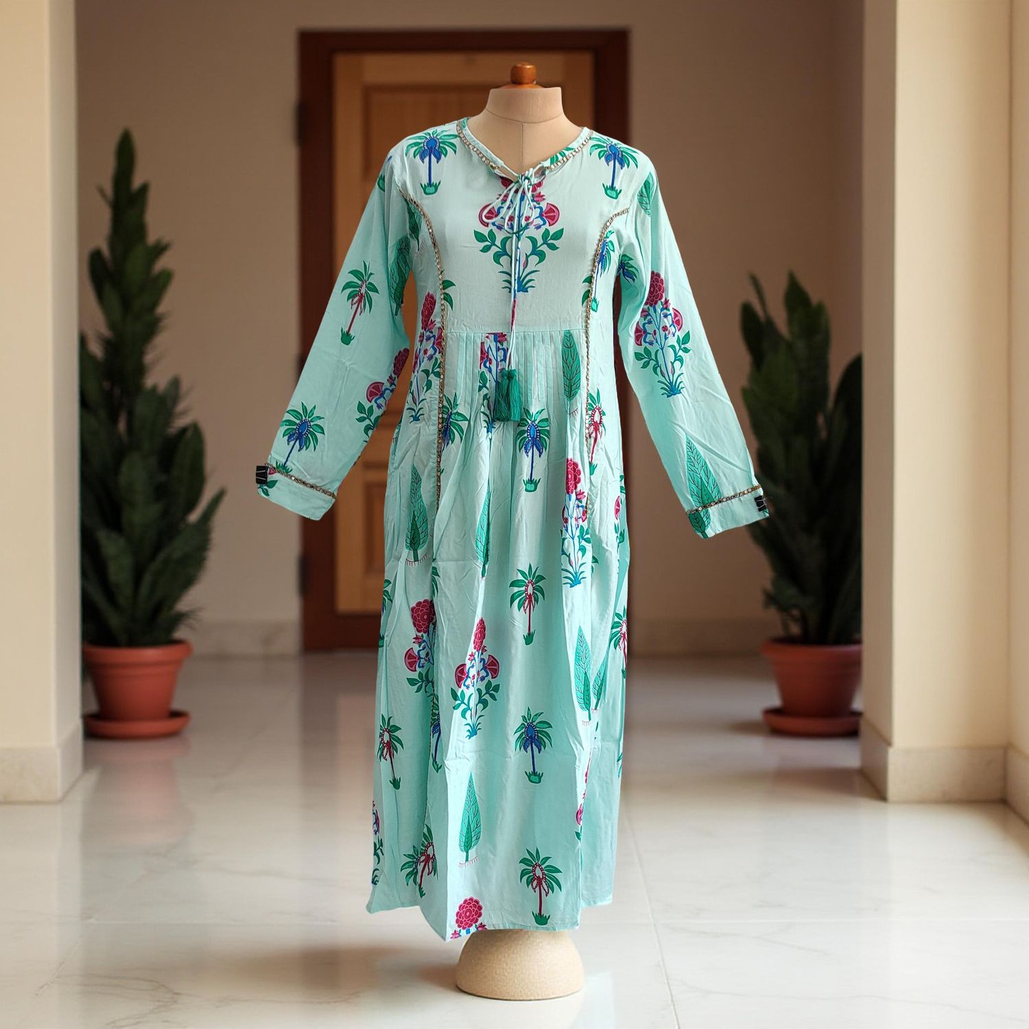 Rayon Jalabiya Dress Alaya 02