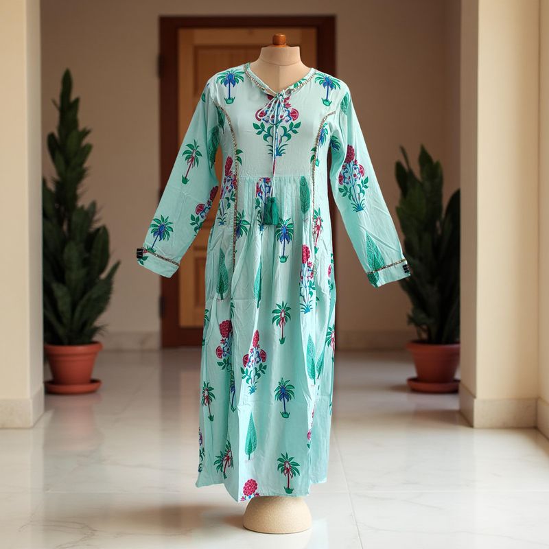 Rayon Jalabiya Dress Alaya 02