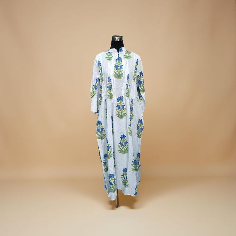 XS/S Adiat Printed Cotton Crystal Dress 𝟤̶𝟢̶𝟢̶ 100 AED