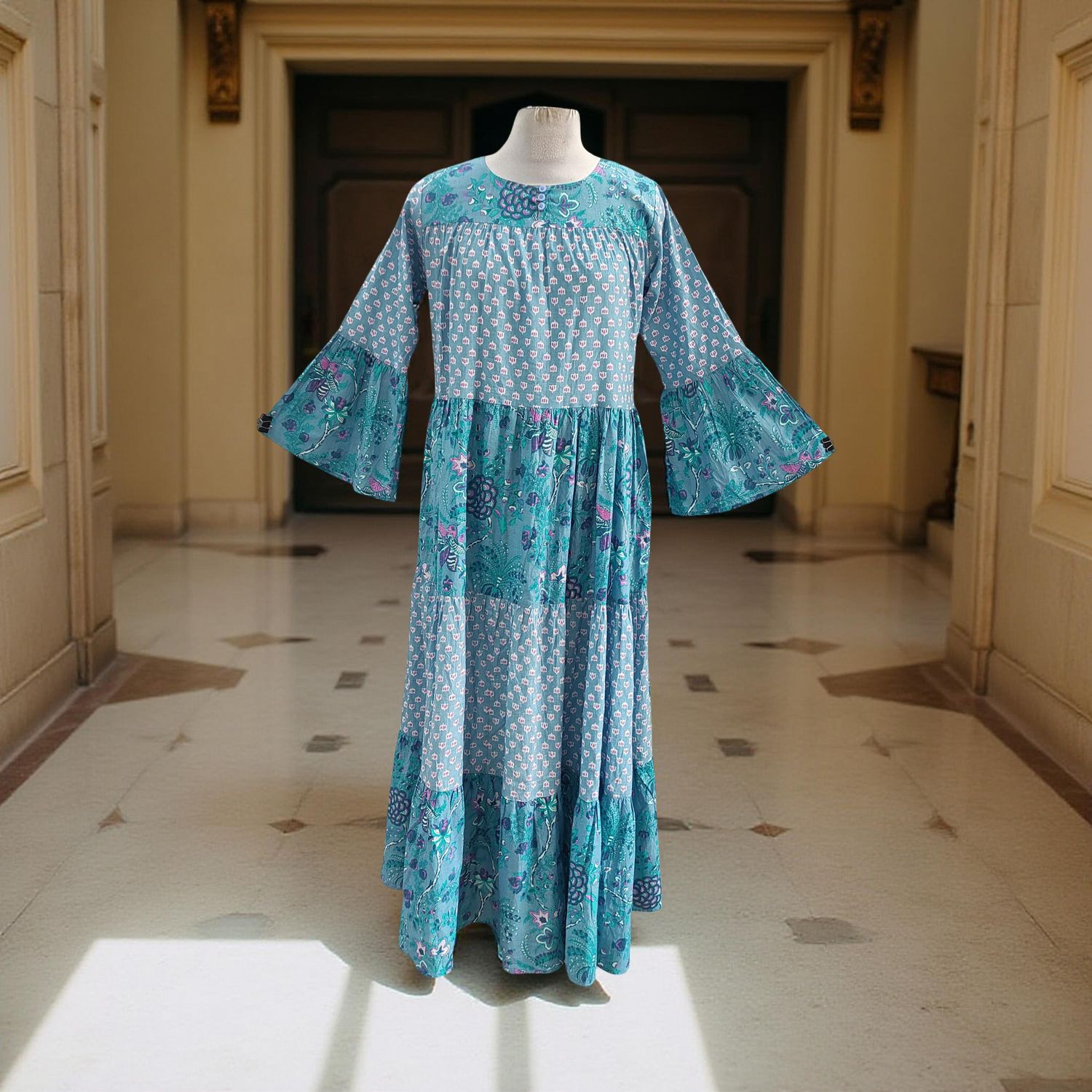 Cotton Jalabiya Dress Moon 04 New