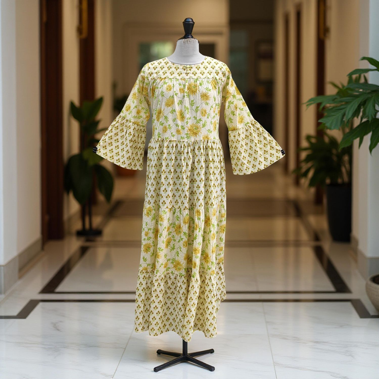 Cotton Jalabiya Dress Moon 06 New