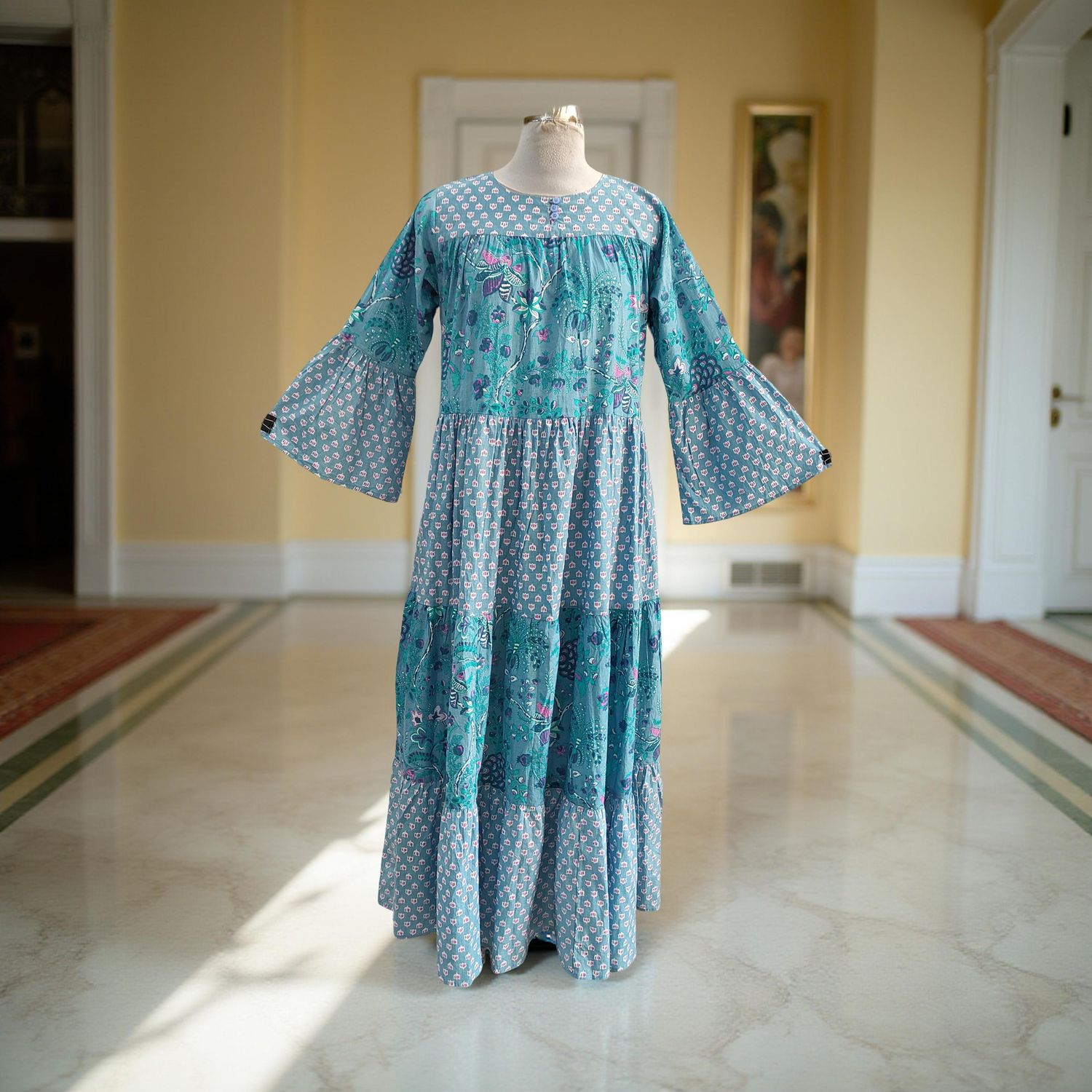 Cotton Jalabiya Dress Moon 02 New
