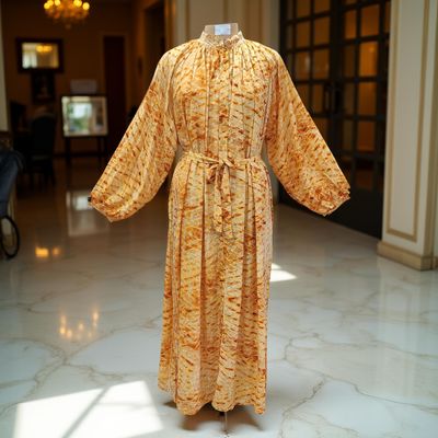 Free Size Hiral Silk Crystal Dress 57&quot; Long Jalabiya
