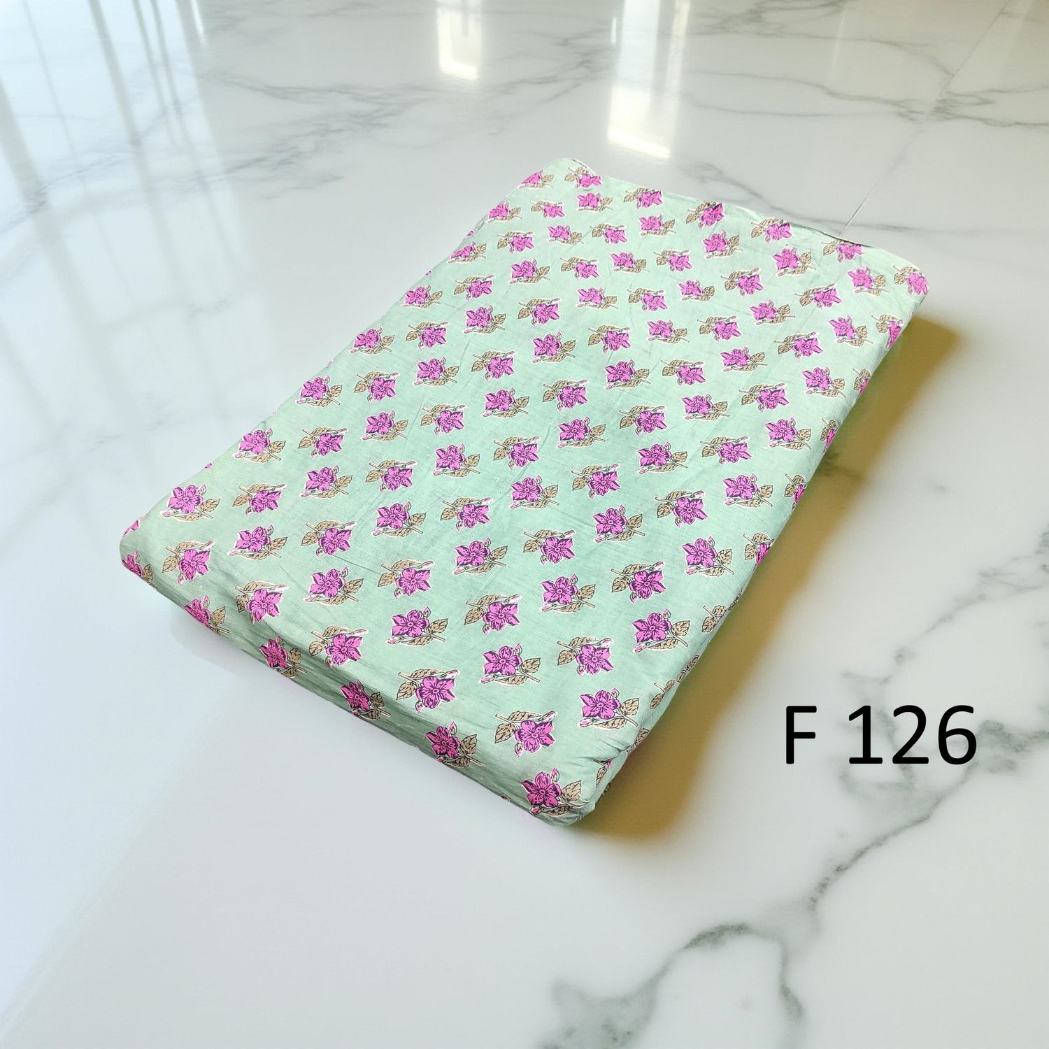 4 Meters Cotton Fabric F126