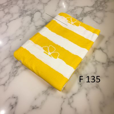 4 Meters Cotton Fabric F135