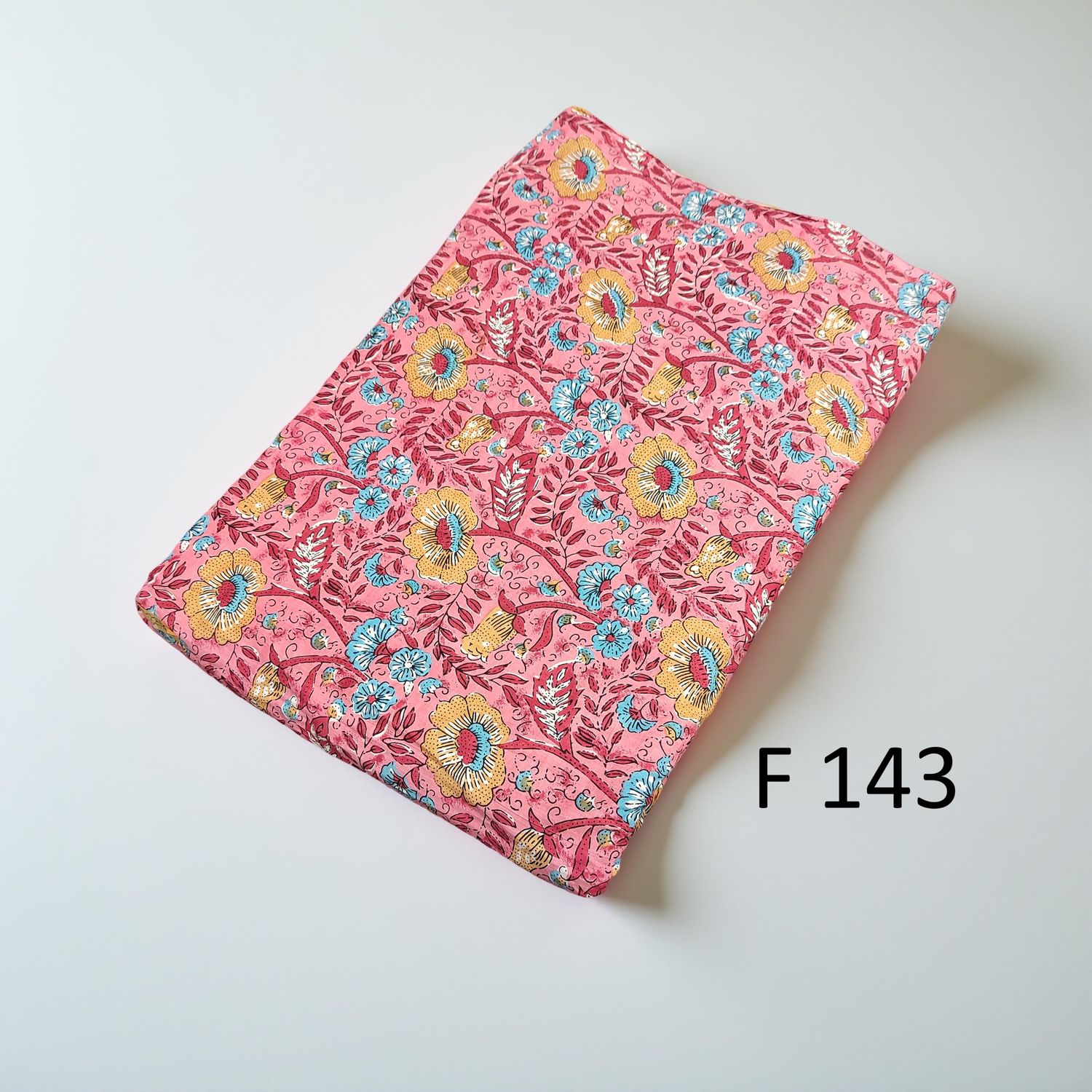 4 Meters Cotton Fabric F143