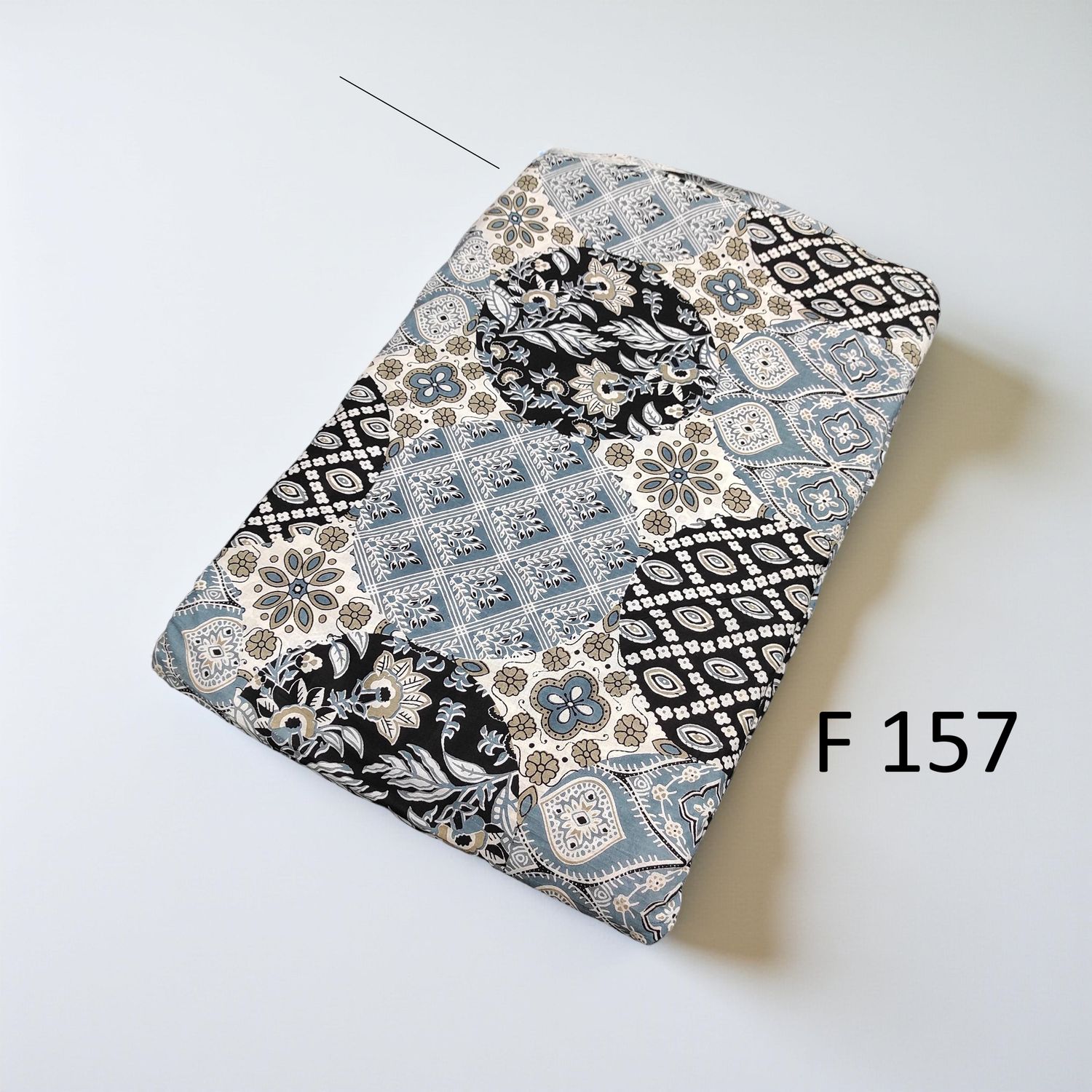 4 Meters Cotton Fabric F157